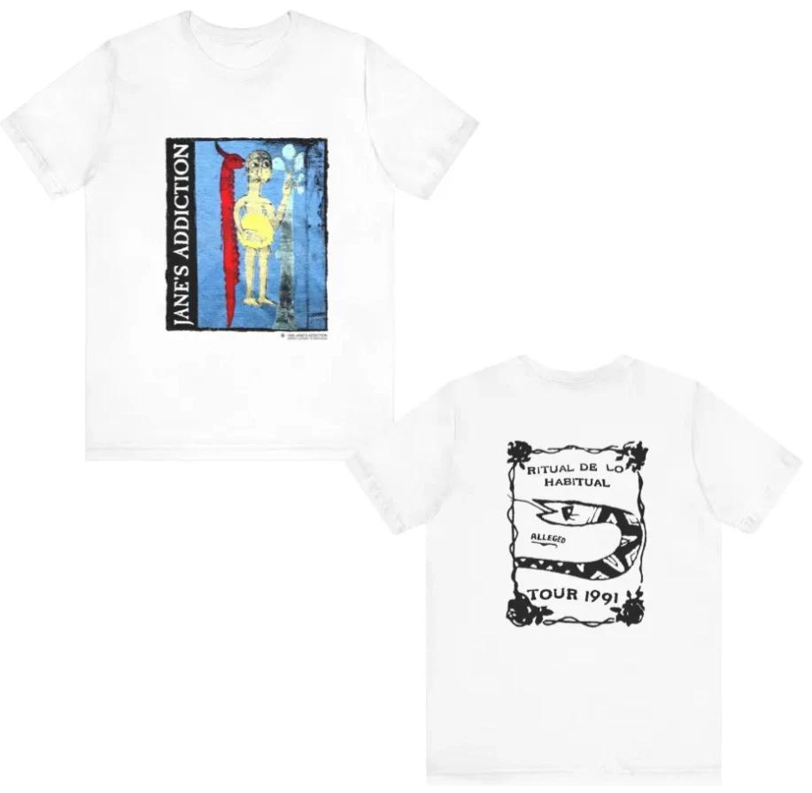 1991 Janes Addiction Ritual De Lo Habitual Alleged T-Shirt T-shirt T