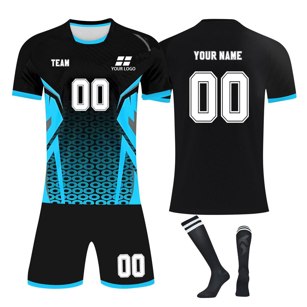 Комплект персонализированных рубашек для мужчин и девочек с именем и номером, футбольные майки на заказ для мальчиков, тренировочный костюм