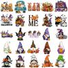 50 шт., наклейки с изображением гнома на Хэллоуин, наклейки с граффити на Хэллоуин для DIY, багажа, ноутбука, скейтборда, мотоцикла, велосипеда, наклейки