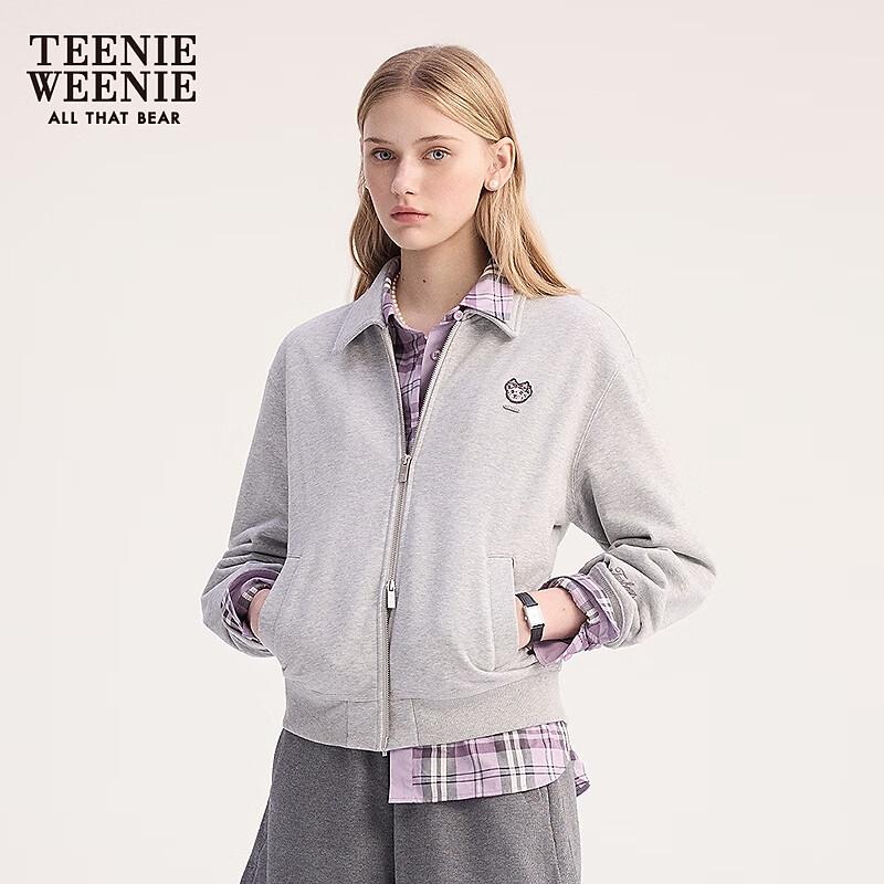 Teenie Weenie Women's Casual Cartoon Polo Sweatshirt