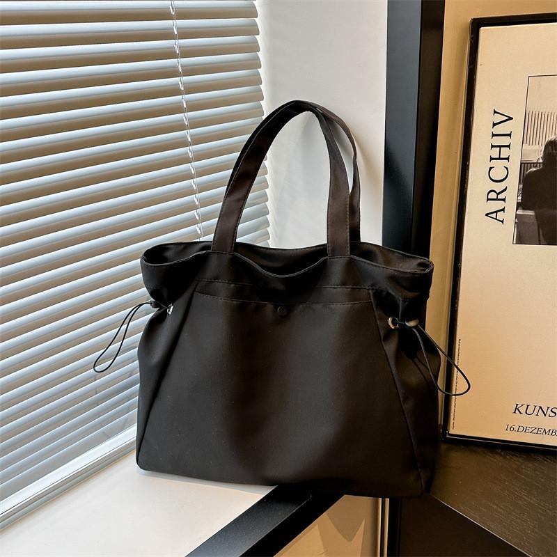 Oxford Fabric Tote Bag For Women With Large Capacity And Zipper Closure For Daily Use