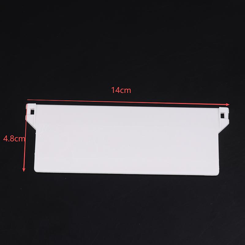 10Pcs Plastic Base Plate 127Mm Portable Vertical Blind Bottom Weights Slats For Vertical Blind Fittings Roller Accessories