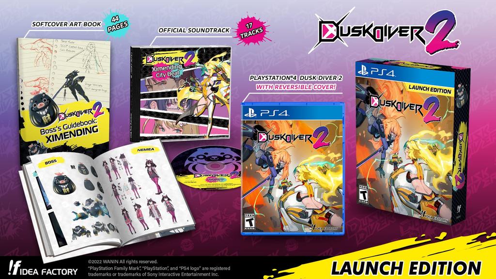 Dusk Diver 2 Launch Edition Север PS4 - (Импортная версия Америка) -