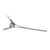 Metal Hairstyling Tools Silver Color Duck Mouth Clip Partition Clip Flat Base Alligator Hair Clip