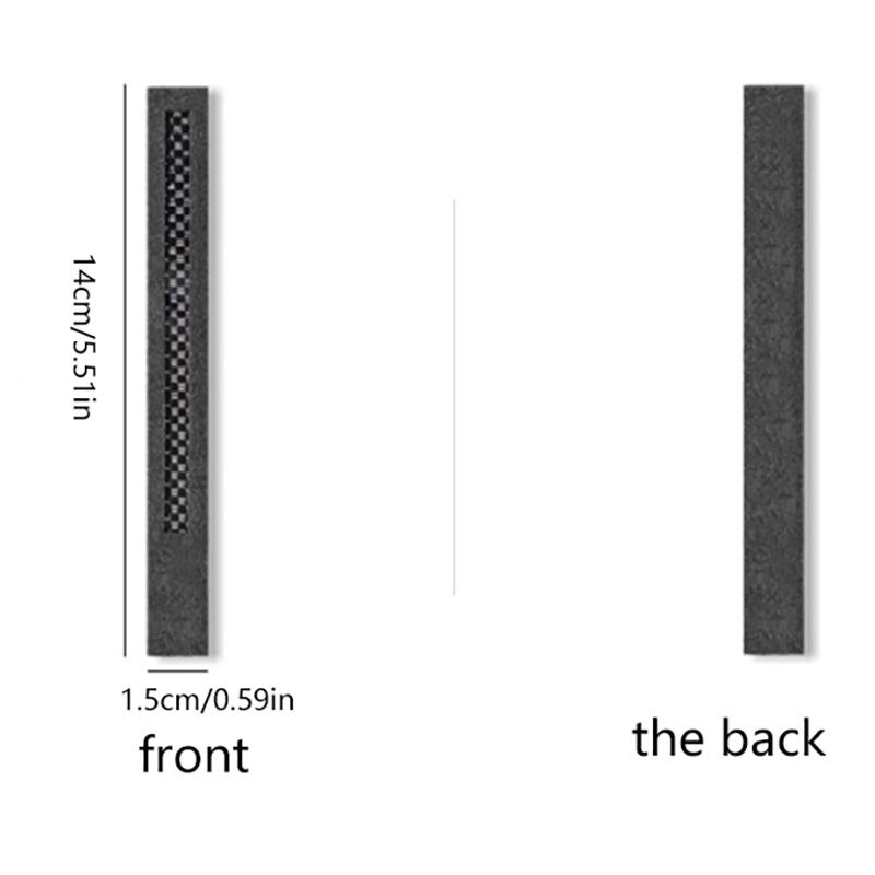 Car Universal Steering Wheel Center Marker Sticker Made Of Alcantara Carbon Fiber Accessories