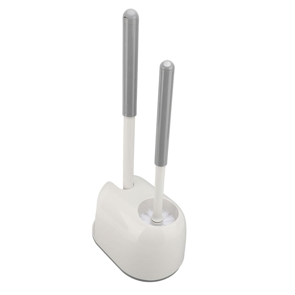 Toilet Plunger and Brush 2 In 1 Toilet Bowl Brush Plunger Set with Holder Bathroom Cleaning Tools