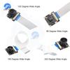 Для Raspberry Pi 3/4 Модель 3 B+ Модуль камеры Видеомодуль с широкоугольным объективом 65/130/160/222 градуса 5 МП 1080p Мини-камера