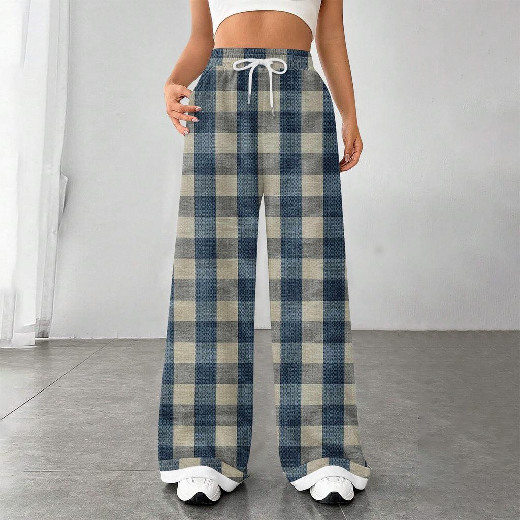 Женские модные свободные повседневные спортивные брюки с завязками и закрытой талией, повседневные брюки