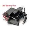 9 Volt Box Pack Power Toggle Black 9V Battery Holder with ON/OFF Switch