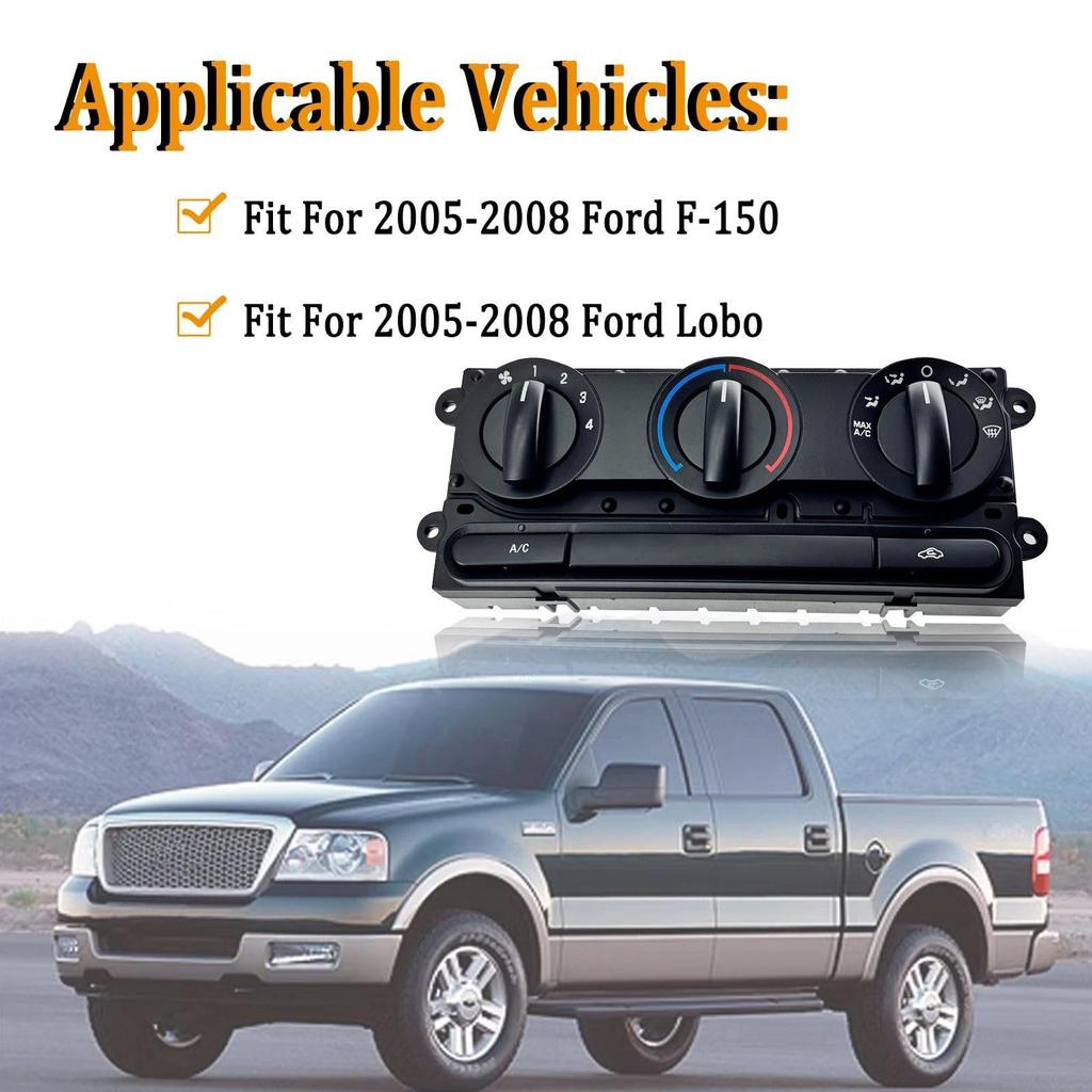 Ford F-150 Модуль управления кондиционером Переключатель 599-172