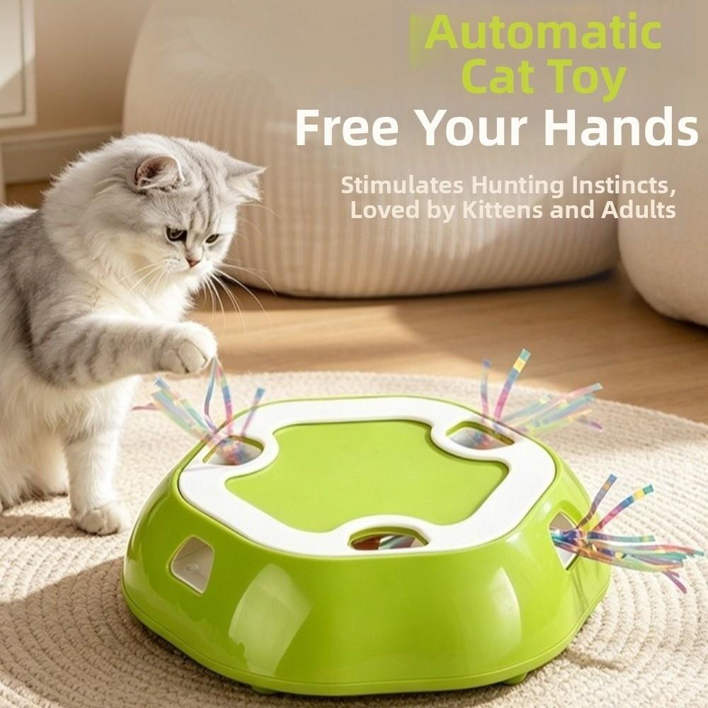 Smart Motion Activated Cat Toy Whack-A-Mole Interactive Cat Toy Indoor
