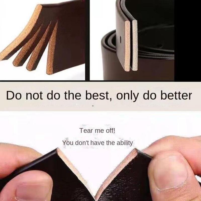 Ремень PULO, мужской кожаный ремень с автоматической пряжкой, подарок для молодых людей, повседневный индивидуальный универсальный модный ремень для брюк