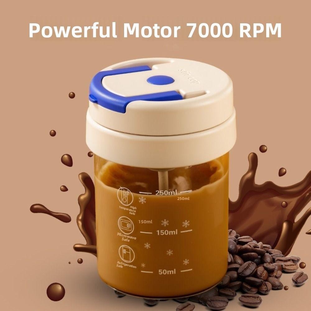 300ml Automatic Electric Mixing Cup Portable High Speed Stirring Cup  Office Use
