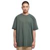T-shirt Oversize Urban Classics Heavy Garment Dye - Vert Bouteille - S