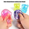 Squeeze Toy Decompression Soft Vent Toy Stretchy Bear Bulb Toy for Autisms Stress Relief Toy Student Decompress Toy