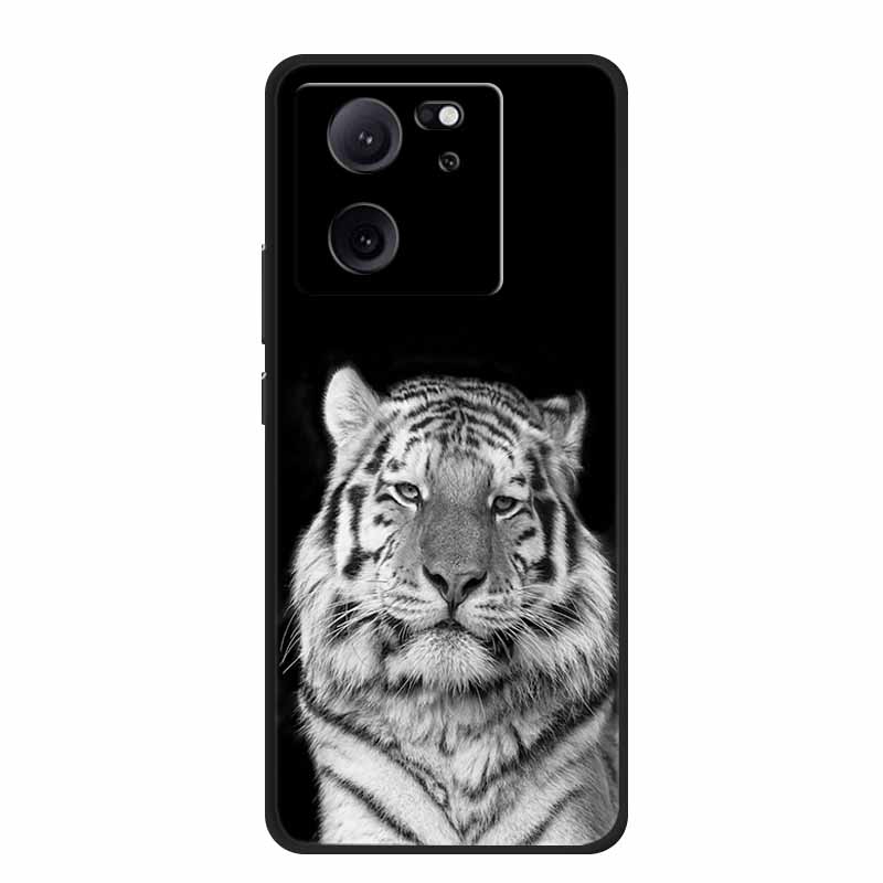 Роскошный Чехол для Телефона для Xiaomi 13T 6.67" Силиконовый ТПУ Мягкая Задняя Крышка Xiaomi 13T Модный Funda Животное Coque Космическое Пространство Животные Чехлы