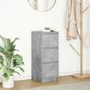VidaXL Buffet Concrete Grey 29.5x34x76 Cm Engineered Wood 861637