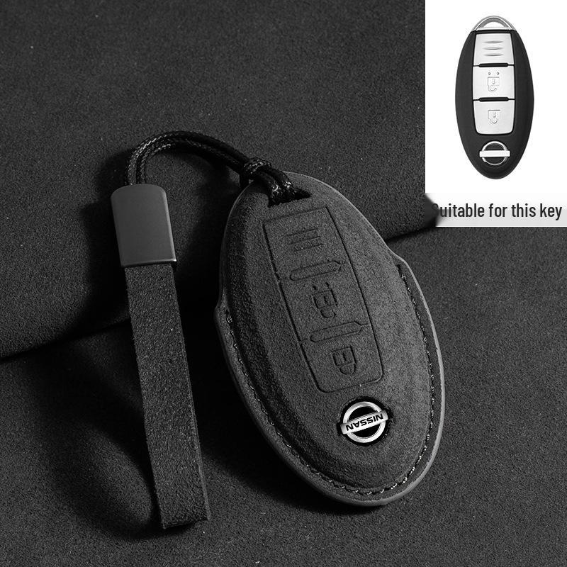 Nissan Car Key Cover: Fits Sylphy, Qashqai, Teana, X-Trail, Tiida, Terra, Murano, Kicks