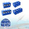 100 шт. KF301-2P KF301-3P KF301-4P Соединяемый клеммный блок-коннектор для печатной платы 2-контактный 3-контактный 4-контактный с шагом 5 мм для макетной платы PCB