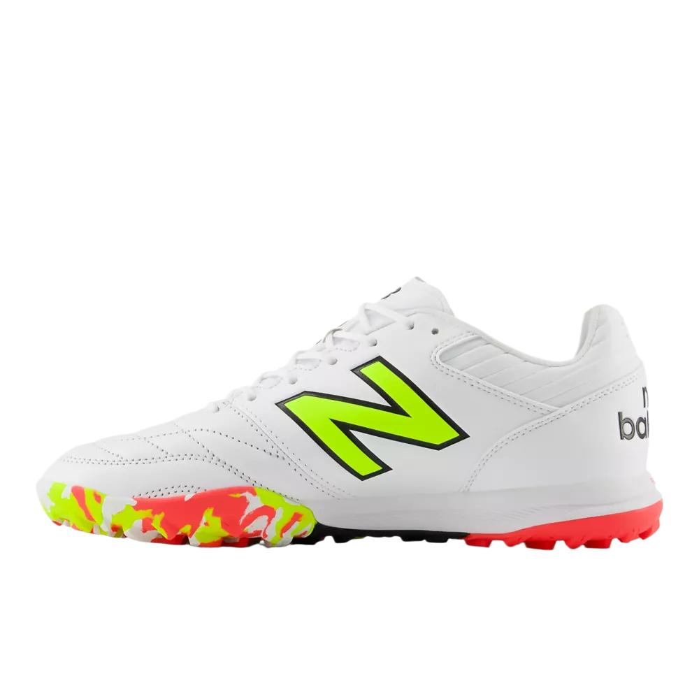 New Balance Nb 442 Pro V2 Удобные Простые в Носке Кожаные Футбольные Бутсы Унисекс Футбольные Бутсы Белые MS41TIB2