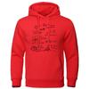 Mathematical Formula Print Hoodie Vintage Oversize Clothes Fashion Harajuku Tracksuit Comfortable All-Match Hoodies For Women