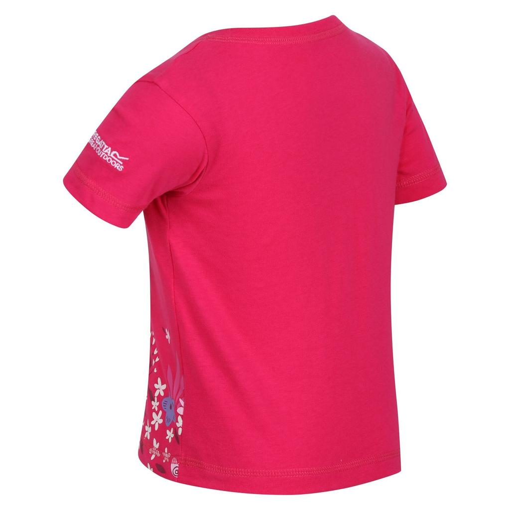 Regatta Childrens/Kids Peppa Pig Flower Short-Sleeved T-Shirt