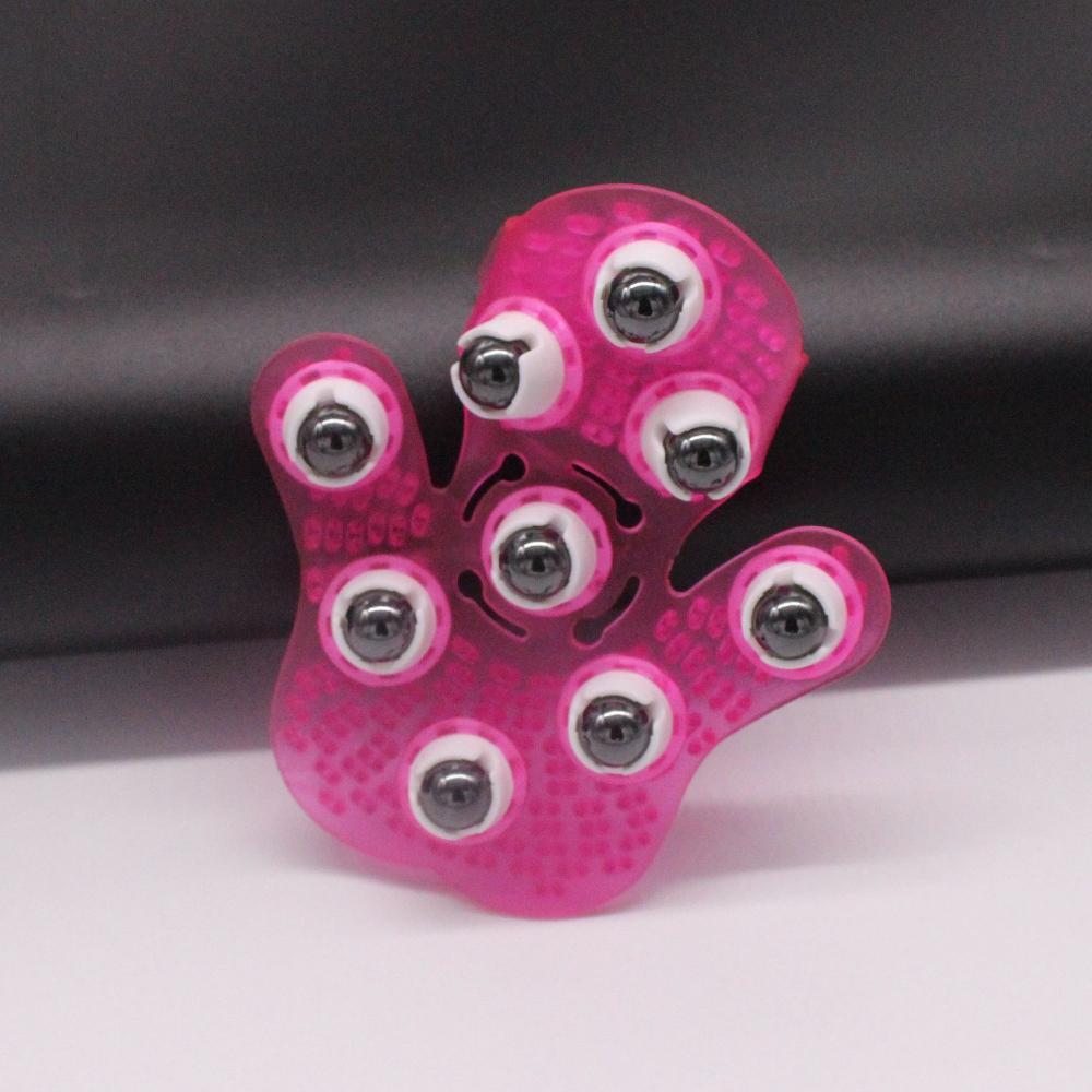 Roller Ball Body Massage Glove Muscle Pain Relief Relax Anti-Cellulite Massager For Hand Neck Back Shoulder Buttocks Health Care