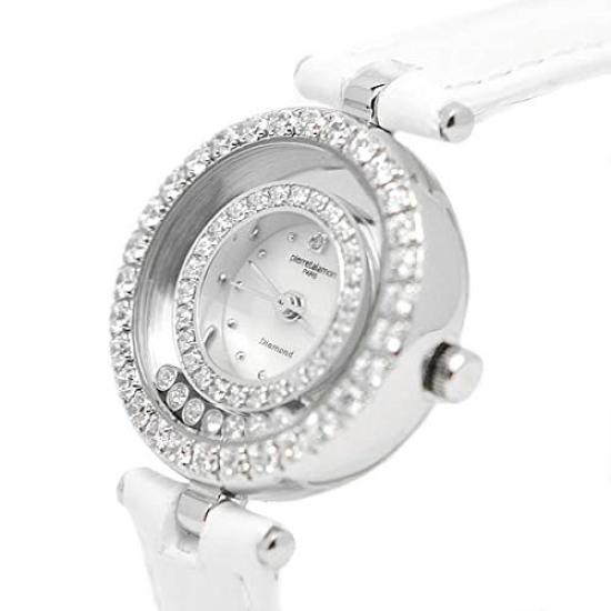 Женские кварцевые часы PIERRETALAMON белого цвета [PIERRETALAMON] PT-1452L-1 [Товар]