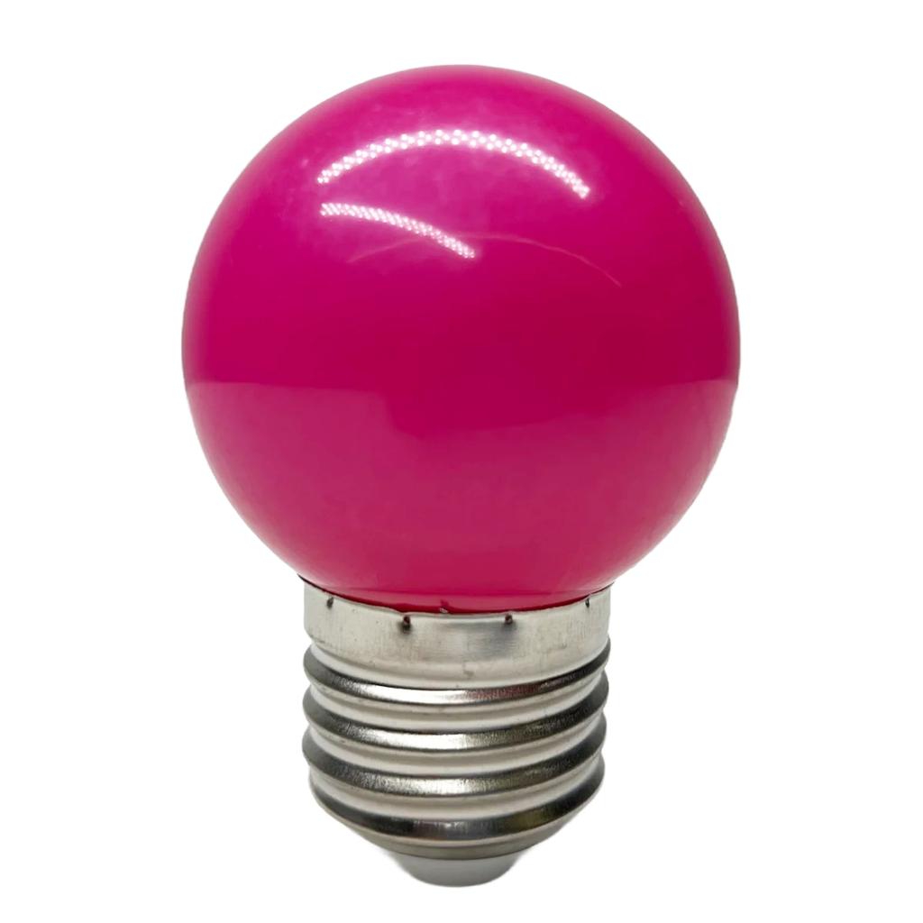 E27 B22 2W LED Globe Bulb Colorful 110V 220V G45 Atmosphere Lamp Blue Green Purple Red Yellow Pink Orange White for Party Decor