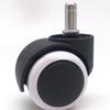 10mm Spring Rod Swivel Chair Wheel: Silent, Wear-Resistant Office Chair Caster Accessory