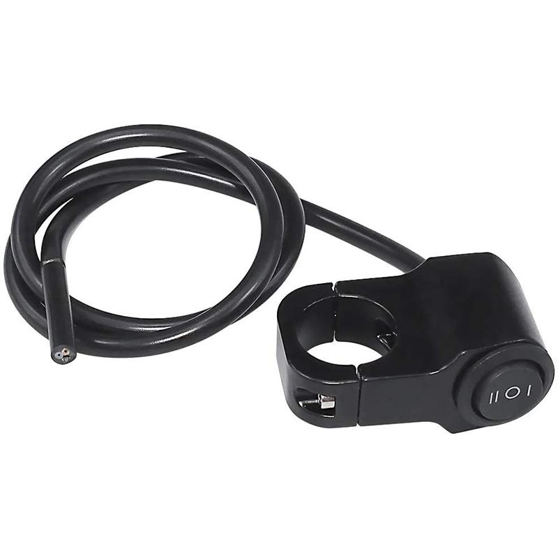 Алюминиевый сплав руль мотоцикла переключатель фары трехпозиционный водонепроницаемый переключатель 12 В противотуманный прожектор ретро переключатель