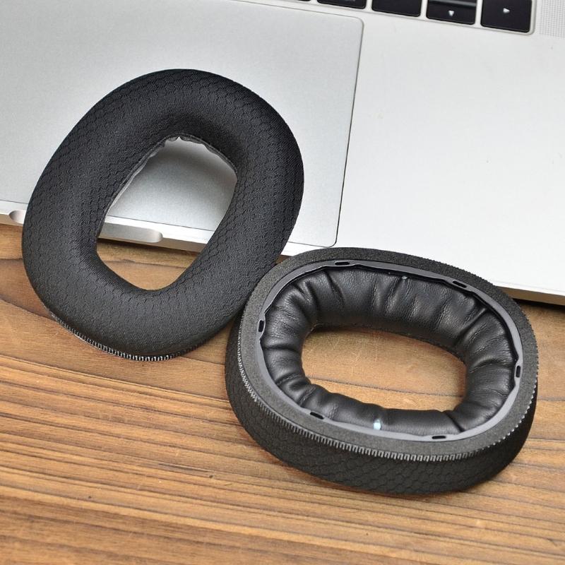 Ventilated Mesh Earpads For Monitor 2 Headphones Earpads Enhances Comfort Noise Isolation With Durability Design