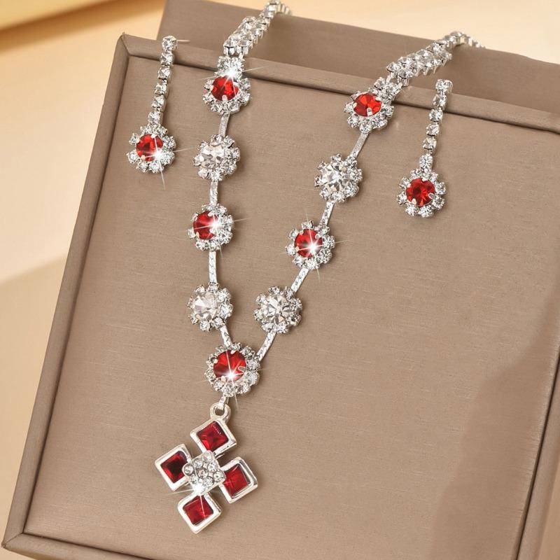 Fashion european and american bridal suit, full diamond stylish necklace, bracelet, earrings, casualsuit, dress accessories