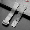 20mm Silver Mesh Bracelet for Omega Seamaster 007 Flat Interface Stainless Steel Watch Strap for Men Women Breathable Wristband