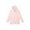 UV Windbreaker Solid Color Casual Woven Hooded Long Sleeve Jacket Women Jackets Light-Pink 628375-67