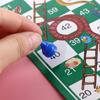 Настольные игры Летающие Шахматы Змеи Лестницы Игрушки Образовательные Портативные Пластиковые Семейные Настольные Игры Игрушки для Детей