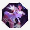 Personalized Name K-KPop Demon Hunters Print Umbrella - Automatic Open/Close, Eight-Rib Durable Frame, Automatic Folding Umbrella