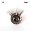 10 Colors Glitter Crystal Eyes 12mm Eyes with Eyelash New Bear Animal Eyes  Doll Accessories