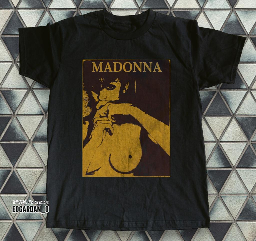 MADONNA Singer Album Black Unisex T-Shirt Size S-5XL