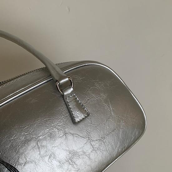 Женская одноплечевая сумка из искусственной кожи, водонепроницаемая, большой вместимости, однотонная, повседневная, на молнии, для дам, для девушек