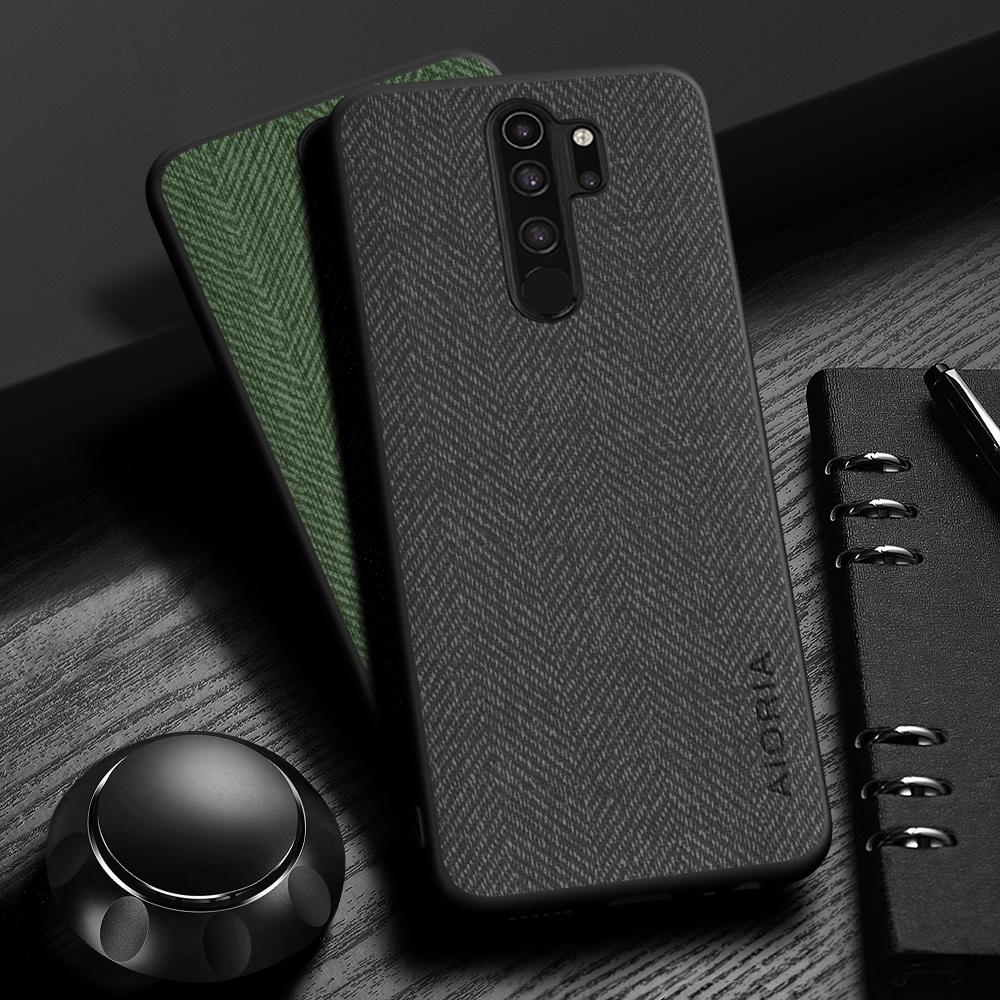 Чехол для Xiaomi Redmi Note 8 Pro Дизайн Простой, Легкий, Прочный Кожаный чехол с текстурой дерева для Redmi Note 8T