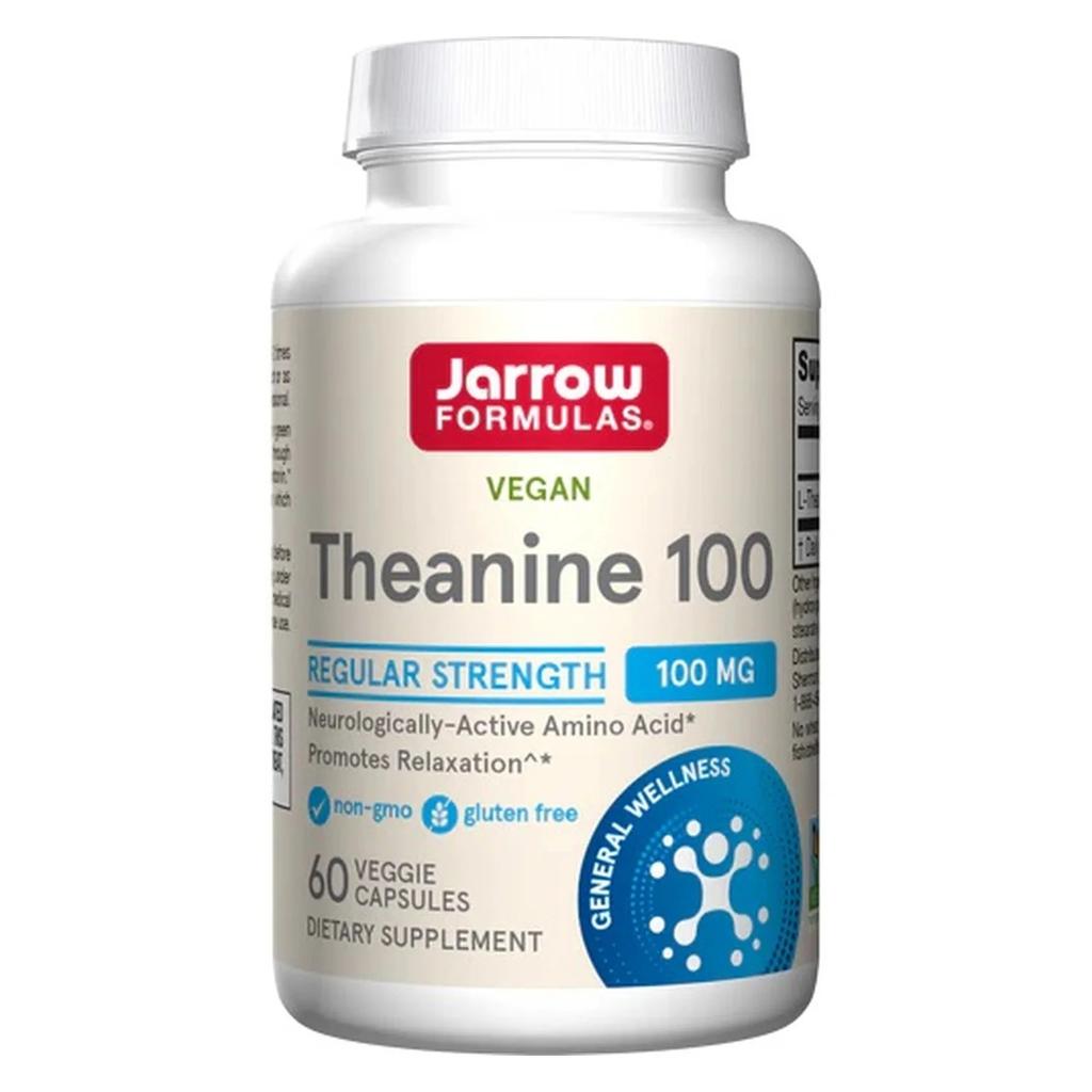 Theanine, 100mg - 60 vcaps