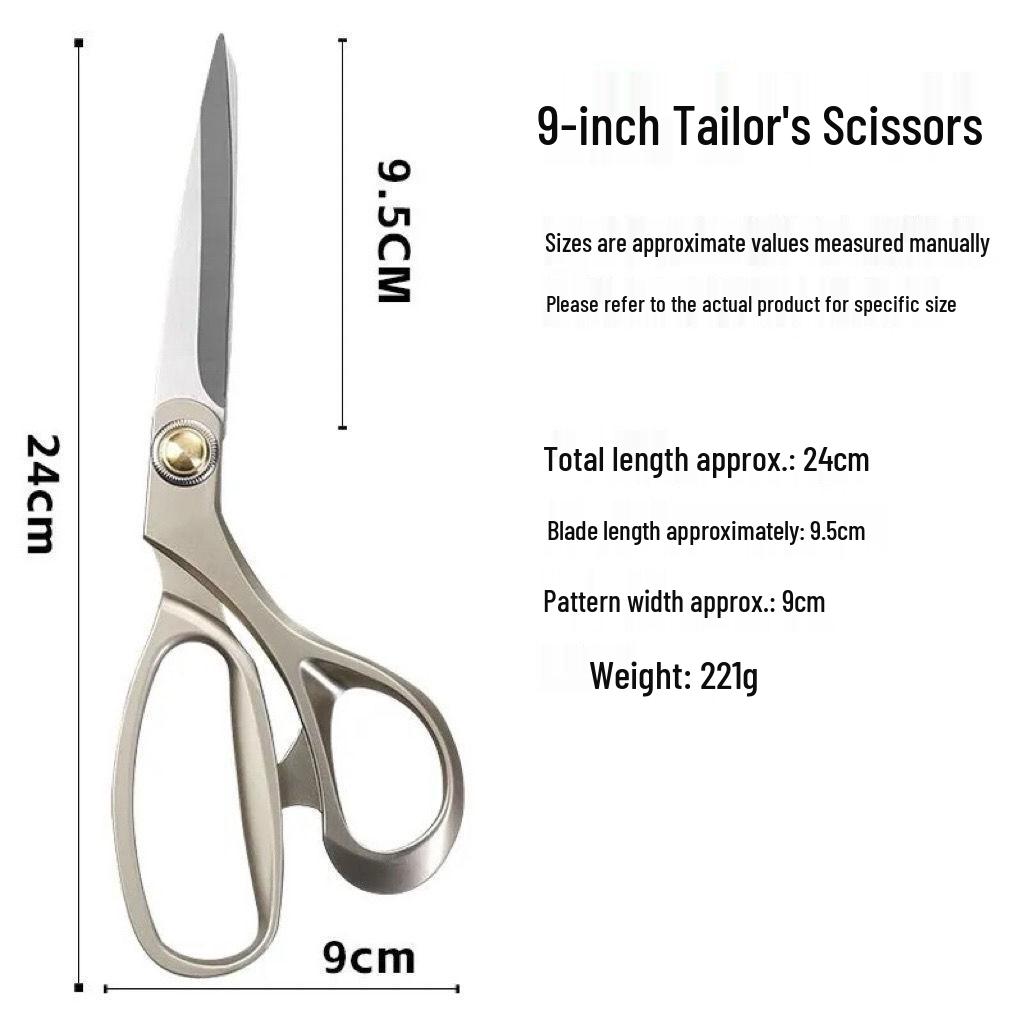 Профессиональные ножницы из нержавеющей стали для резки ткани, кожи и бумаги