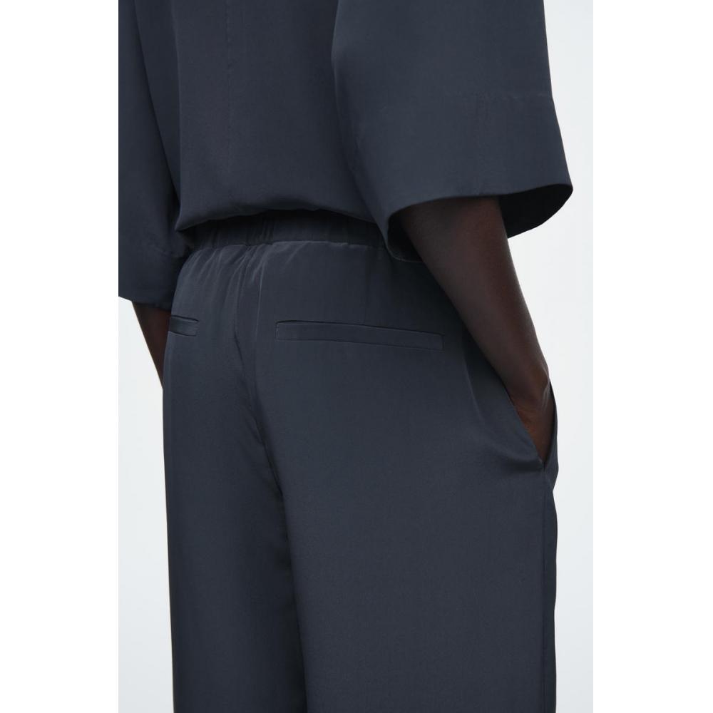 COS Японские шелковые брюки свободного кроя