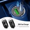 VLKO3 Car Fast Charger USB Type-C Charging Adapter Accessories For Citroen C5X C3 C4 Aircross Picasso Cactus Celysee e-C3 e-C4 C6 C1