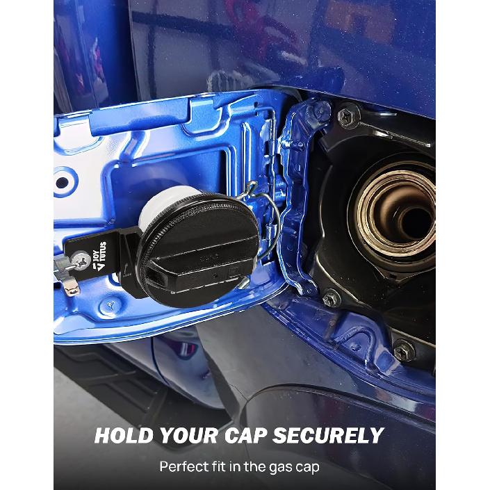 JOYTUTUS Aluminum Alloy Gas Cap Holder Compatible with 2016-2023 Tacoma 3rd Gen Fuel Cap Holder Tacoma Accessories