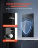VEVOR Wall Safe, 3-Tier Hidden Wall Mounted Safe with Password & Key, Q235 Cold-Rolled Steel In-Wall Box with LED Lighting