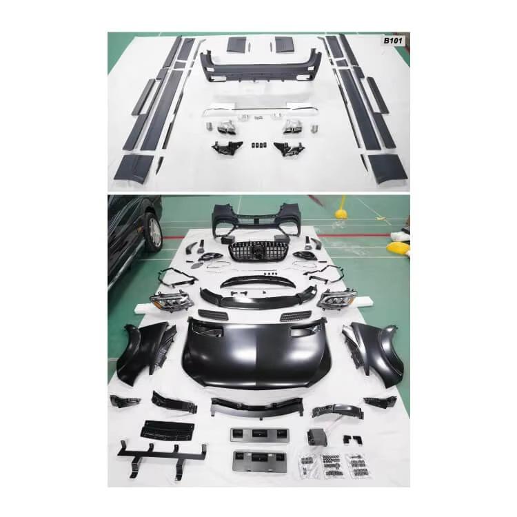 Mercedes X254 GLC 63 AMG Front & Rear Bumper Grille Kit (Standard Version)