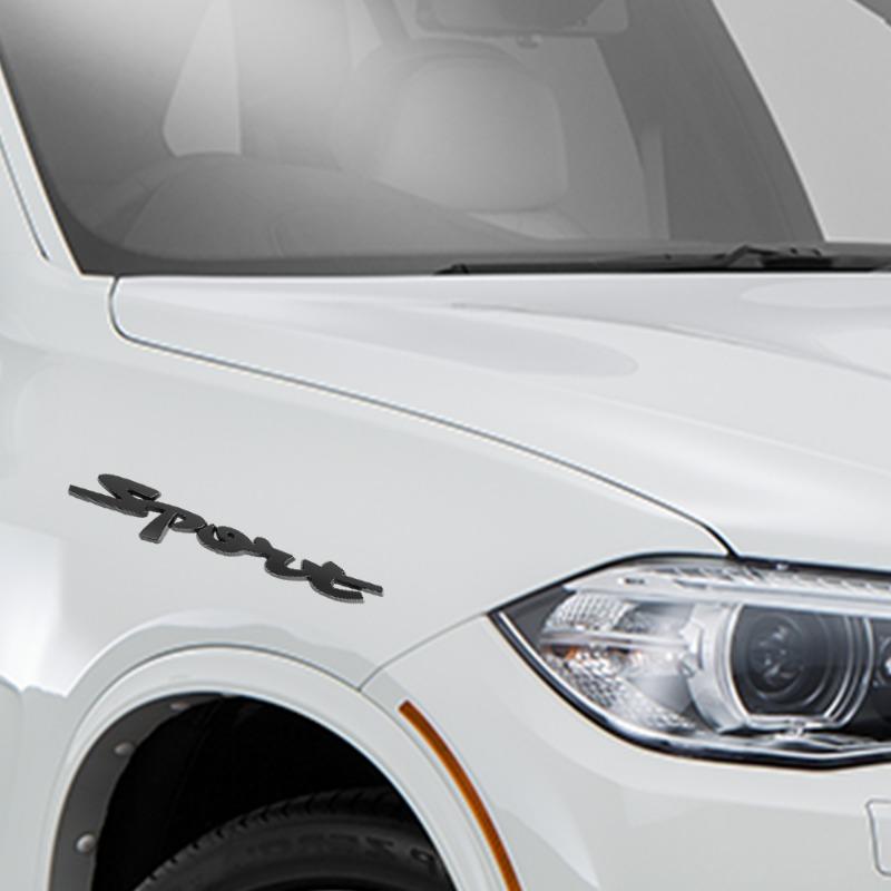 3D металлическая наклейка на автомобиль багажник кузова автомобиля спортивный гоночный узор наклейка внешняя модификация автомобиля аксессуары эмблема значок наклейка