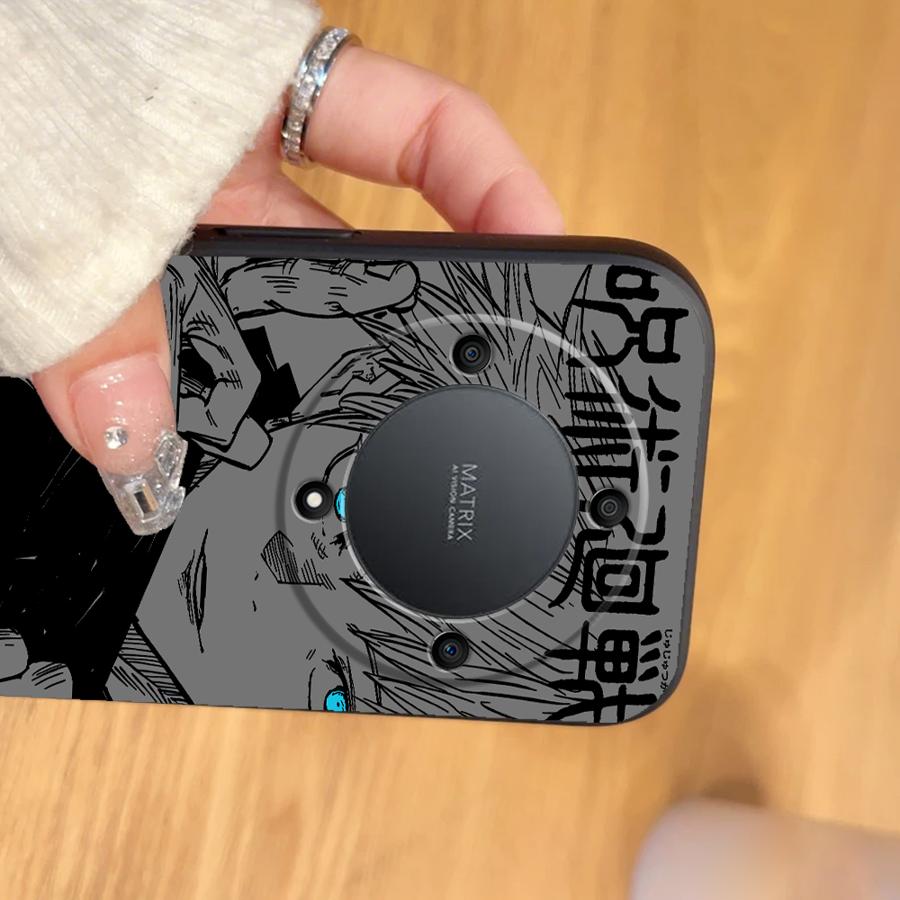 Аниме J-uju-tsus Ka-ise-ns Черный Мягкий Чехол для Телефона для Honor X6 70 Magic5Lite 200 400 Lite X8 8X X7 X5b 90 X9a